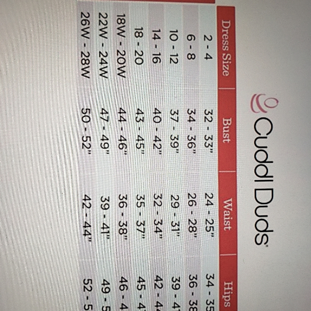 XL Cuddl Duds Fleecewear Leggings NWOT - Picture 4 of 5